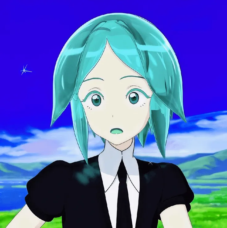 Phosphophyllite (Land of the Lustrous) character view 2