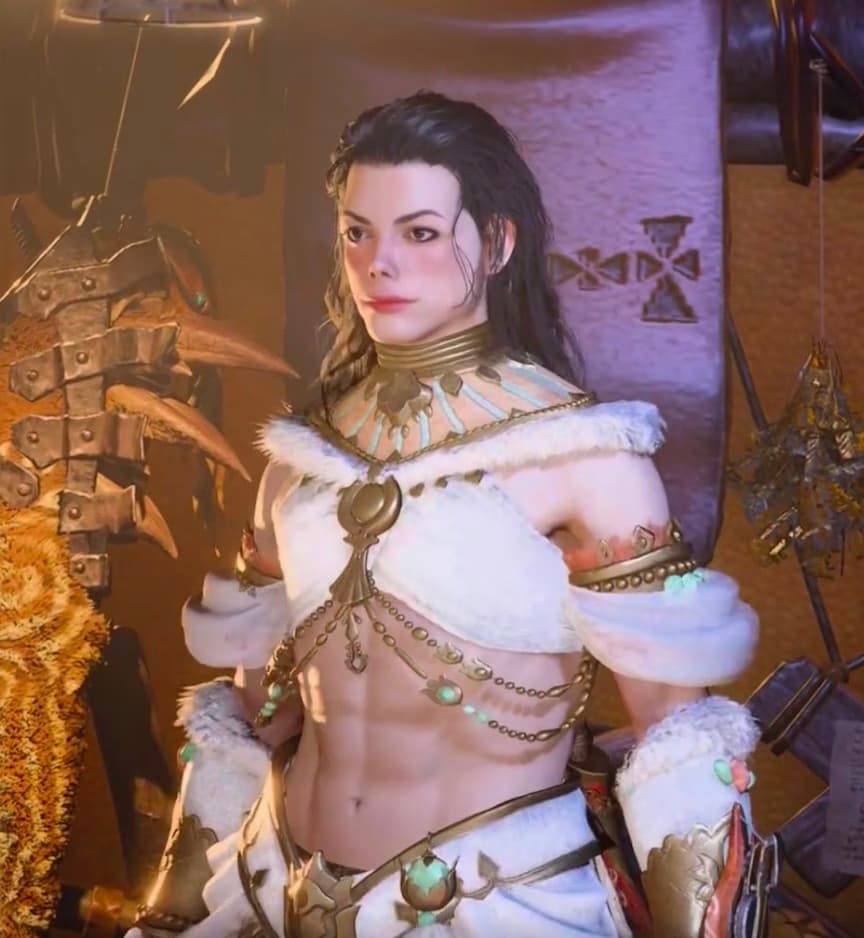 Michael Jackson character view 1