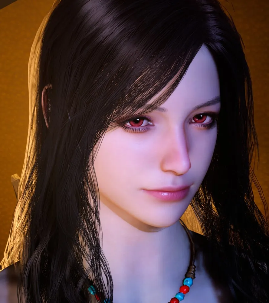 Tifa (Final Fantasy) character view 1
