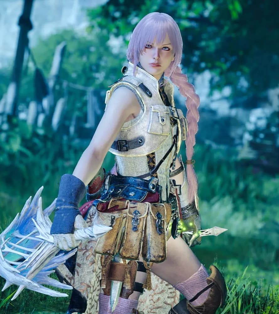 Lightning (Final Fantasy XIII) character view 6