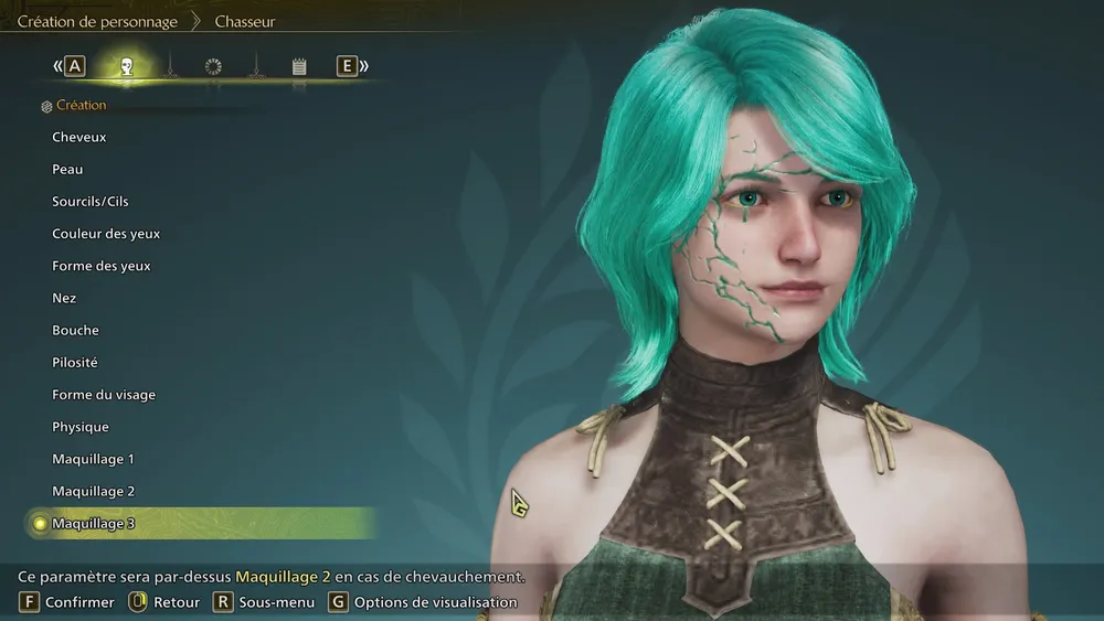 Phosphophyllite (Land of the Lustrous) character view 1